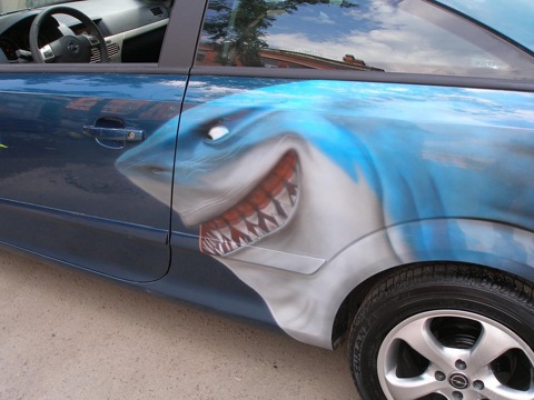 Бизнес-идея: художественная роспись автомобилей – эксклюзивно и выгодно
